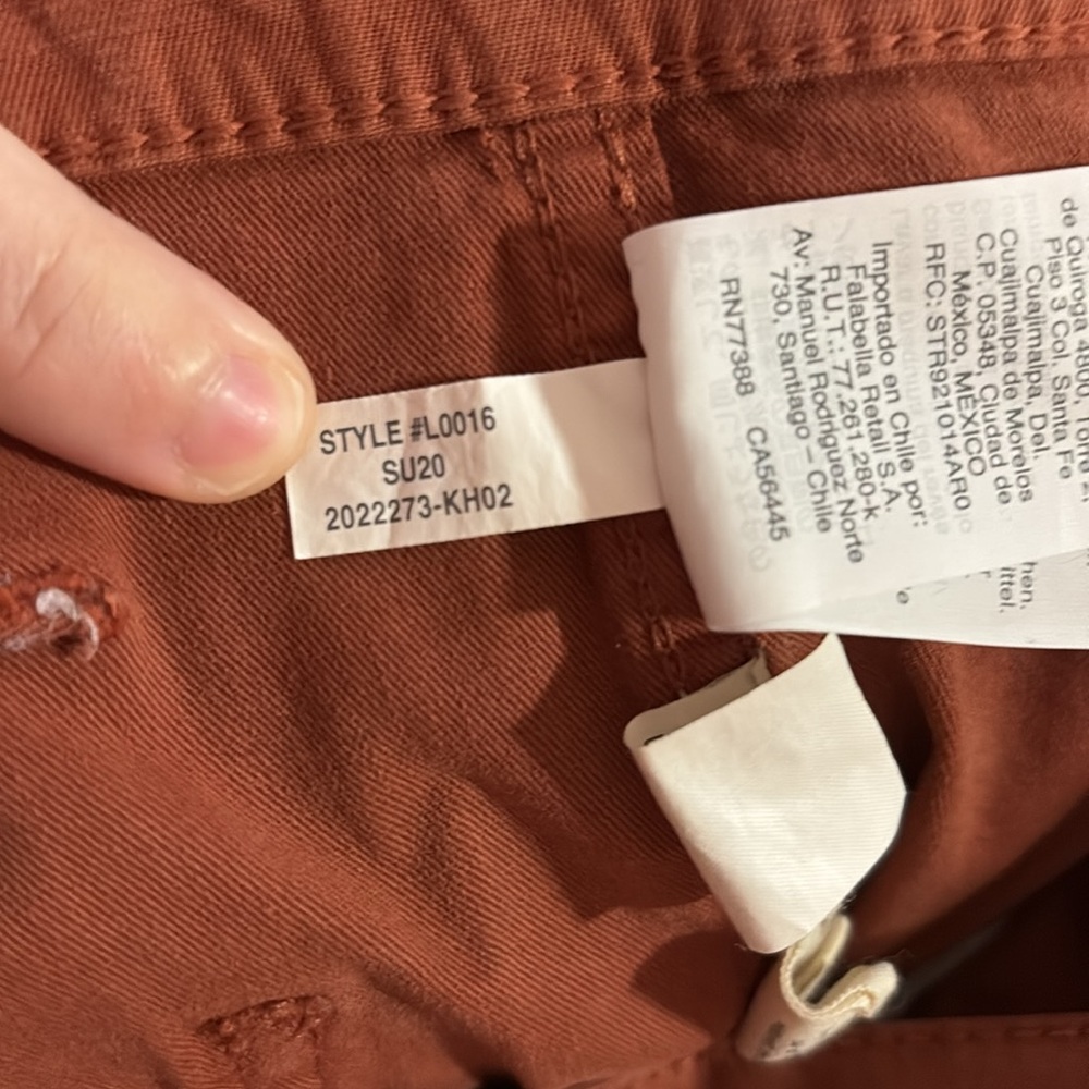 Madewell Stovepipe Fatigue Pants Tencel Lyocell Edition SZ 31 EUC - Picture 8 of 8